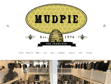 Tablet Screenshot of mudpie-sf.com